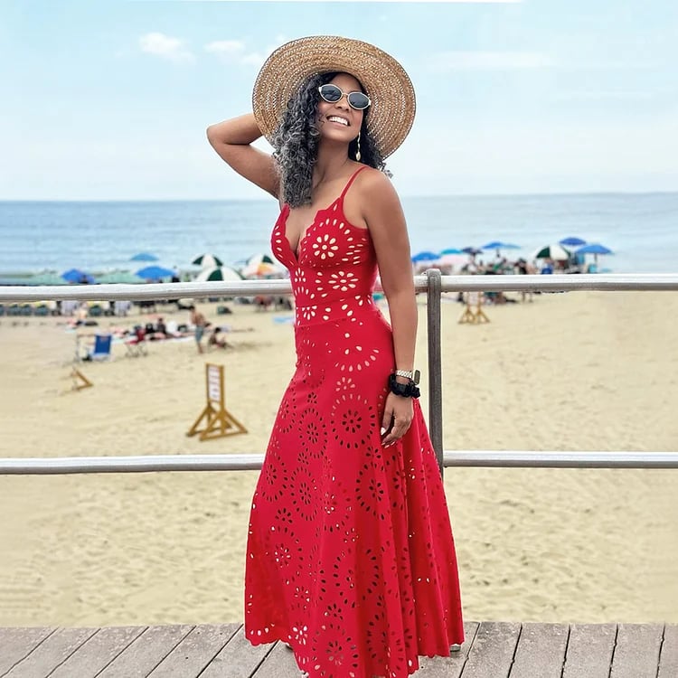 Alice 2-Piece Swimwear Set (Red)