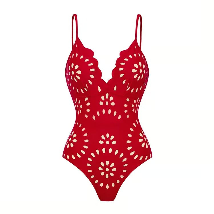 Alice 2-Piece Swimwear Set (Red)